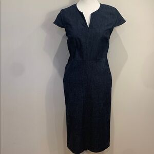 Denim chambray Banana Republic dress